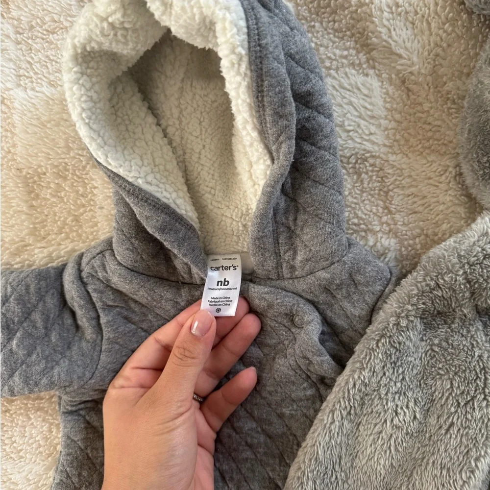 Magnetic Me Gray Footies Set | Newborn - Picture 2 of 9